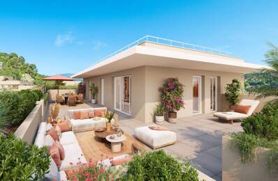 CAGNES-SUR-MER : APPARTEMENTS NEUFS AU CŒUR D'UN ÎLOT VERDOYANT, À DEUX PAS DE LA MER — photo du bien