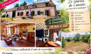 Maison 6 Pièces 160 m² à vendre à La Madeleine-de-Nonancourt (27320)