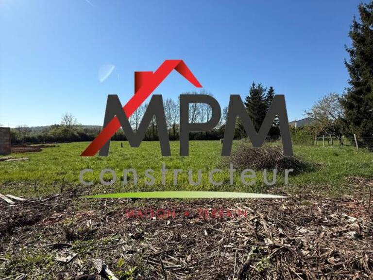 Terrain constructible 1461 m² – Saint-Maurice-de-Satonnay – Proche Mâcon – 46 500 € — photo 1