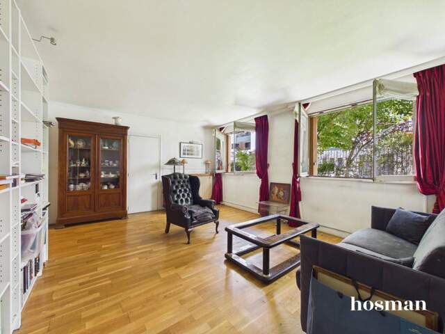 Appartement 3 pièces de 57 m² avec cave, chauffage géothermique - Villa Thoréton, Paris 15ème — photo du bien