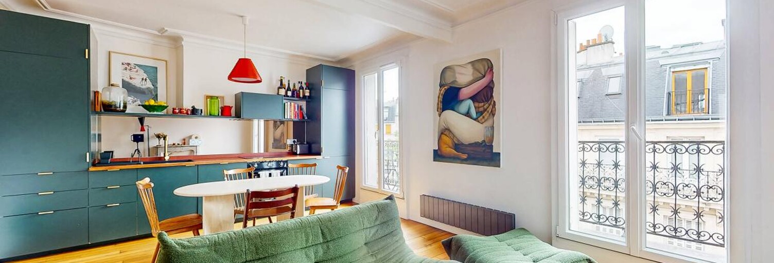 Appartement 3 Pièces 53 m² à vendre à Paris 18 (75018)