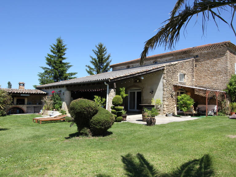 Belle propriété en pierre de 210 m2 avec piscine et terrain — photo 1
