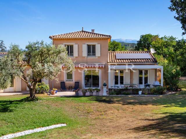 Malemort du Comtat - Villa provençale avec vue Ventoux, piscine — photo du bien