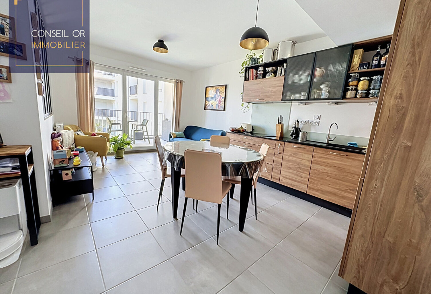 Appartement Oullins Pierre Benite 3 pièce(s) 62 m2 — photo 1