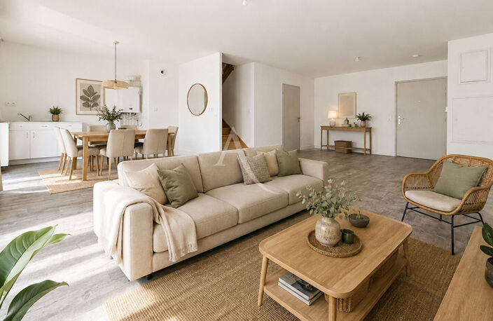 Appartement Jouy Le Moutier 4 pièce(s) neuf — photo 2