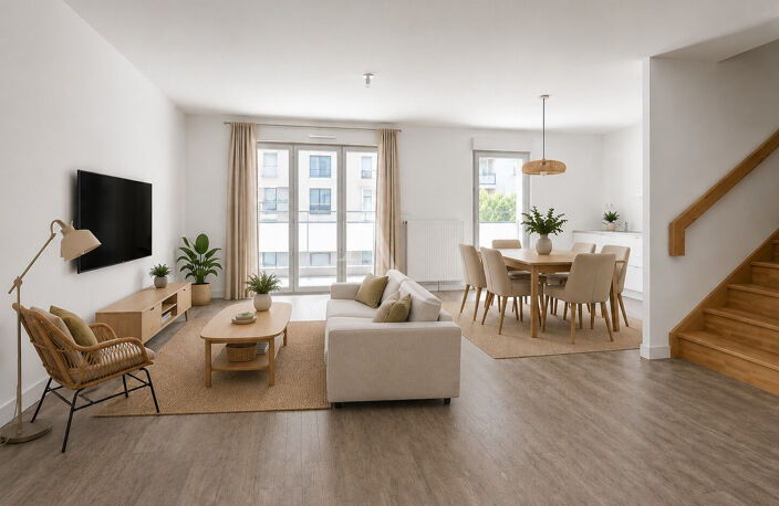 Appartement Jouy Le Moutier 4 pièce(s) neuf — photo 5