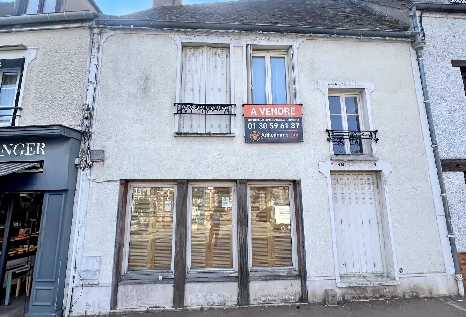 IMMEUBLE HAB/COMMERCE + GRANGE HOUDAN - 160m² + 45m² — photo 1