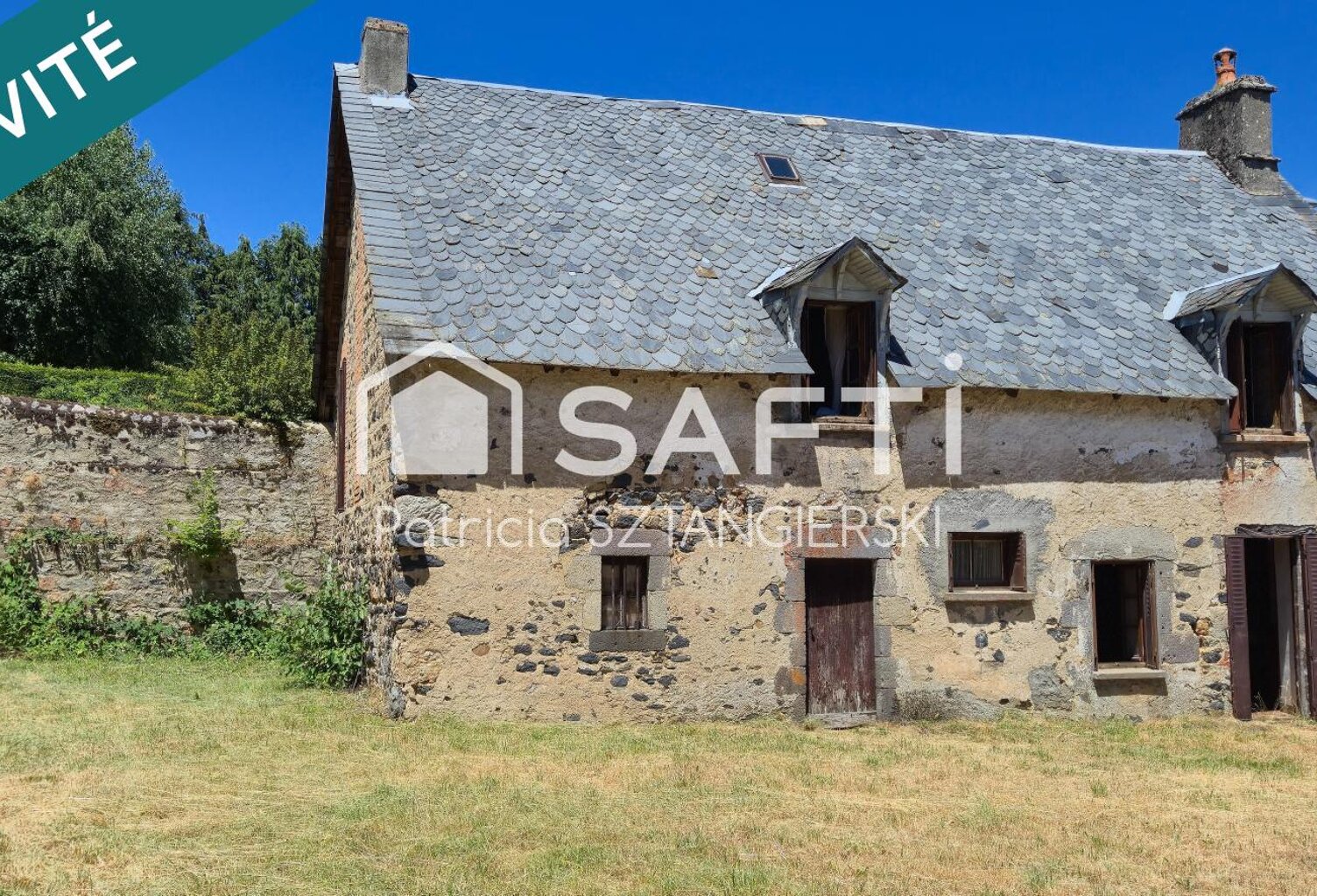 Maison de pays en pierres à rénover. — photo 1