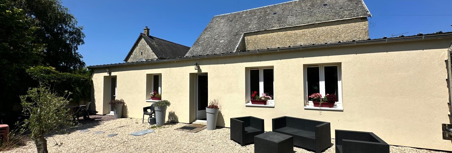 Maison 4 Pièces 76 m² à vendre à Port-en-Bessin-Huppain (14520)