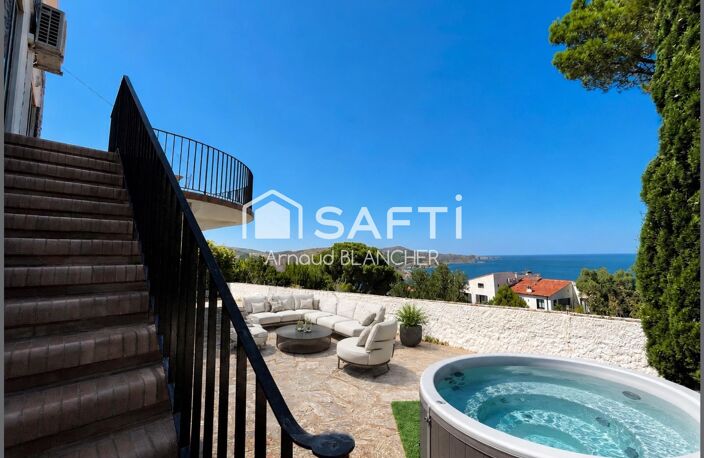 Villa atypique avec terrasse suspendue et vue spectaculaire sur la Méditerranée — photo 3