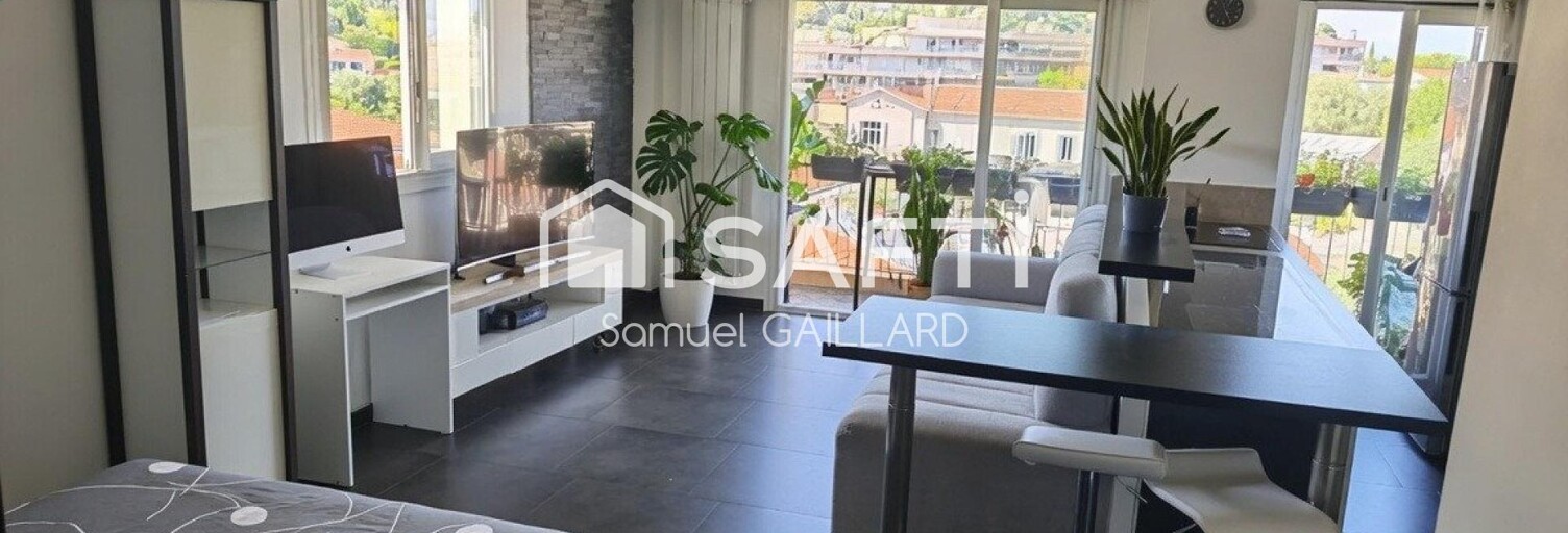 Appartement 1 Pièce 37 m² à vendre à Vallauris (06220)