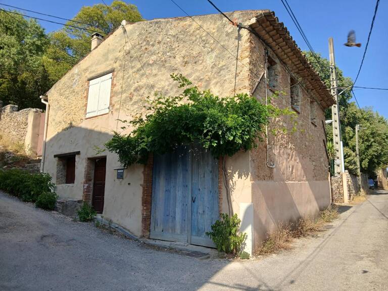 Maison de village en pierre avec jardin — photo 1