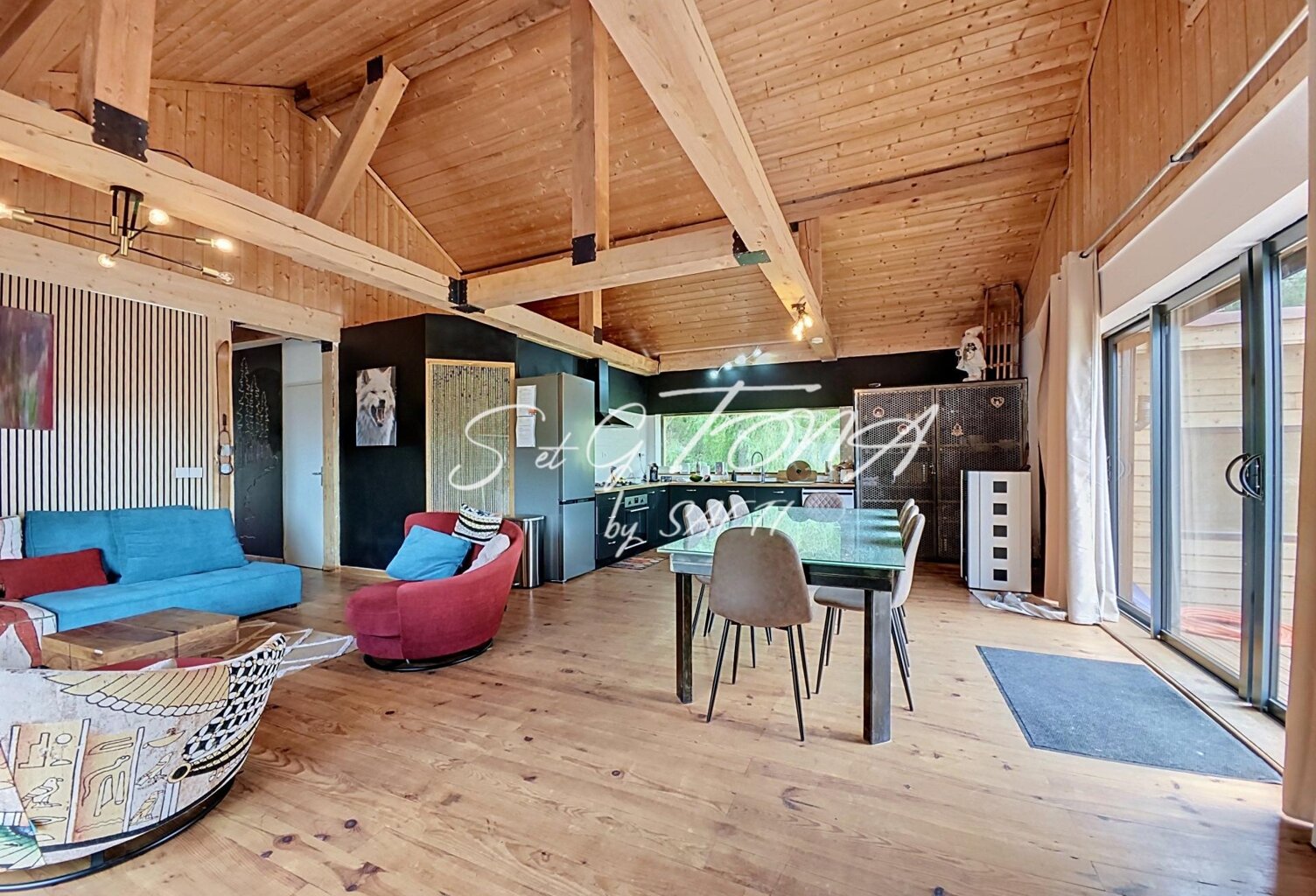 Appartement d'exception de 120 m² avec terrasse de 150 m², jardin, sauna et jacuzzi  Égat — photo 1