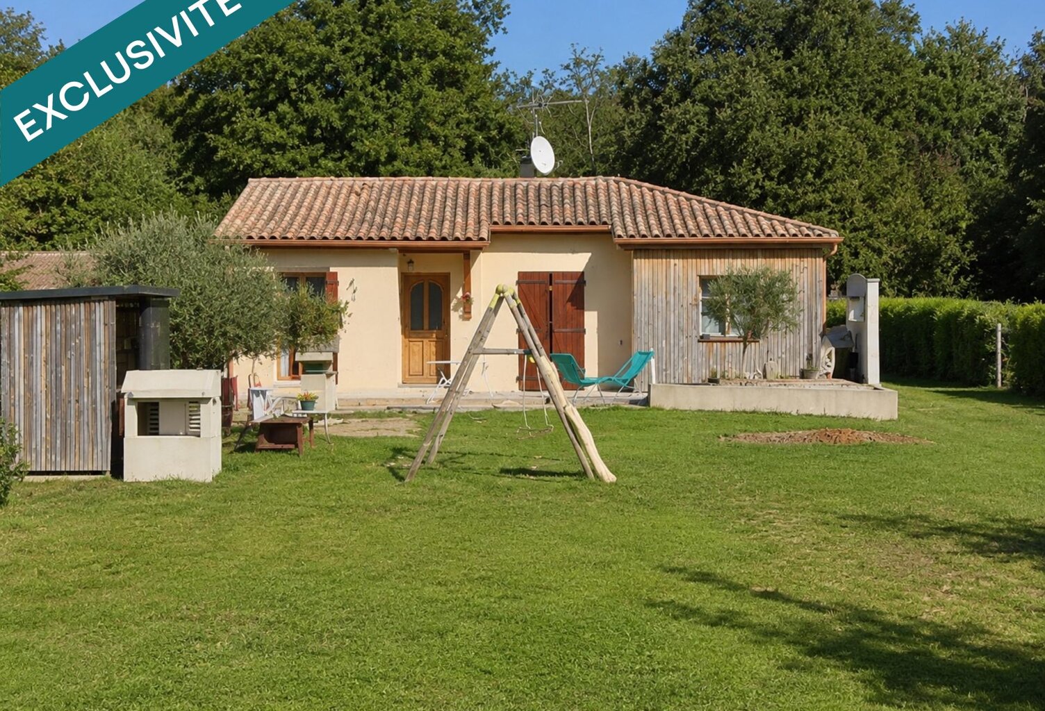 Maison familiale de plain-pied à Pujols-sur-Ciron — photo 1