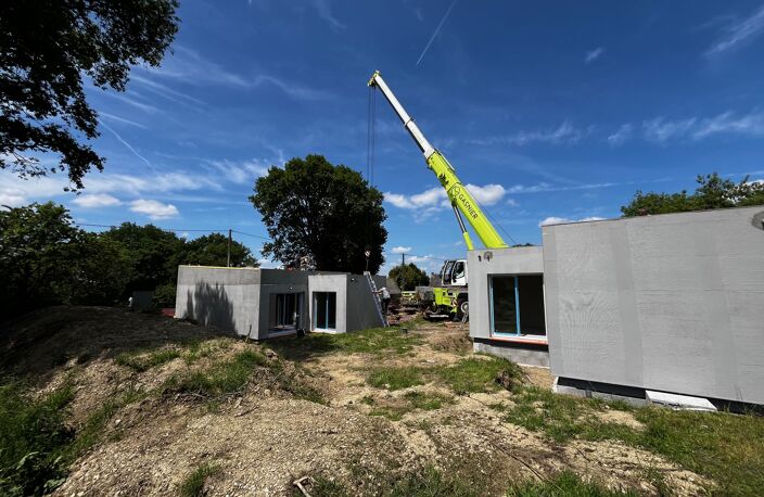 PROJET A BATIR MAISON MODULAIRE OSSATURE BOIS — photo 3