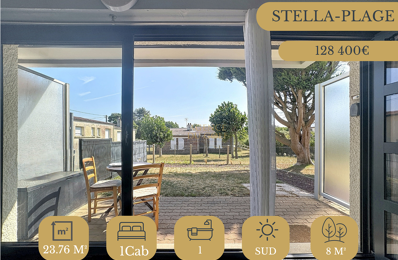 EN EXCLUSIVITE A STELLA SUPERBE STUDIO CABINE PLEIN SUD AVEC — photo du bien