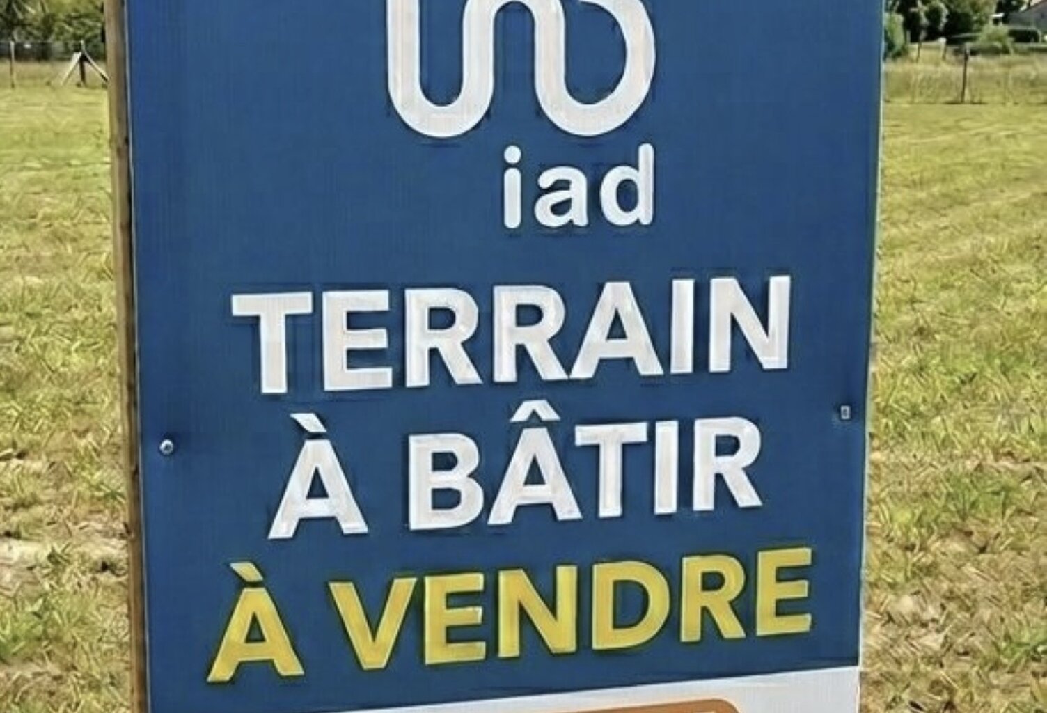 Vente Terrain à bâtir 831 m&sup2; — photo 1
