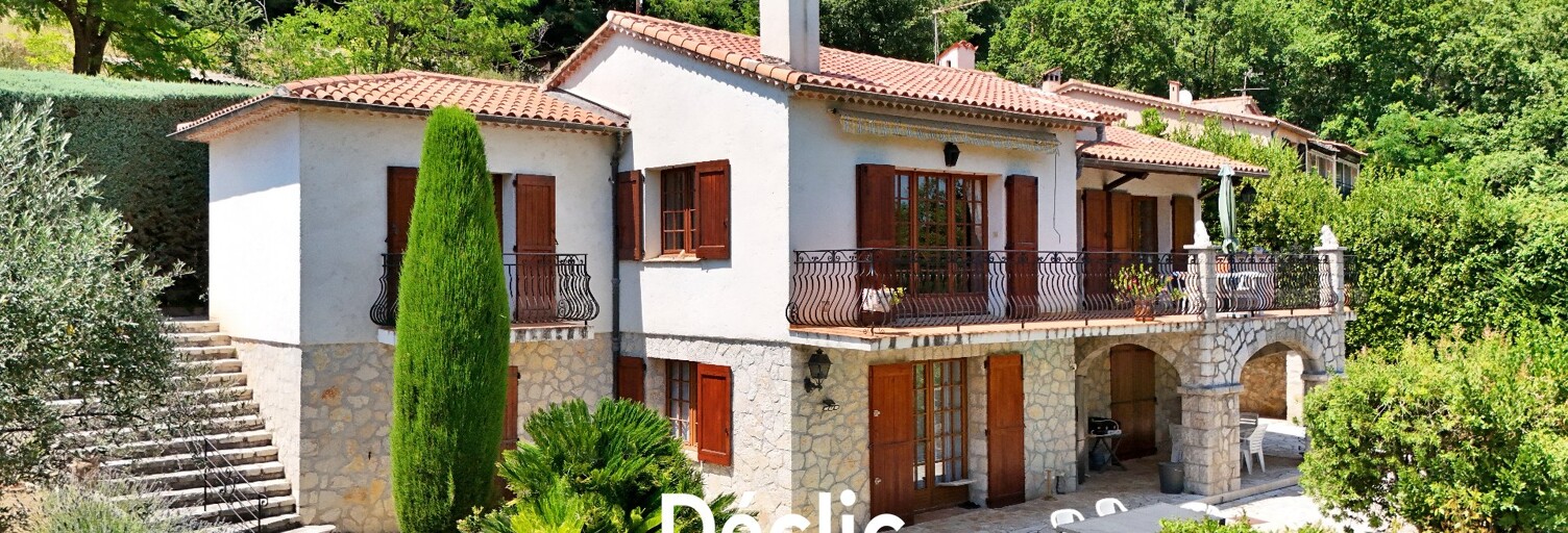 Maison 6 Pièces 165 m² à vendre à Le Bar-sur-Loup (06620)