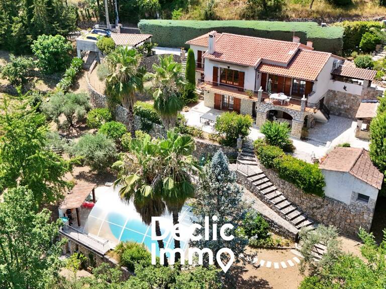 VILLA - 4 CHAMBRES - VUE DEGAGEE - PISCINE - JARDIN MEDITERRANEEN - BAR SUR LOUP — photo 1
