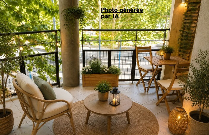 Appartement P1 avec terrasse MONTPELLIER quartier Port Marianne — photo 2