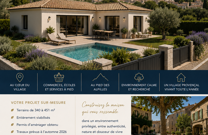 Vente Terrain à bâtir 451 m&sup2; — photo 3