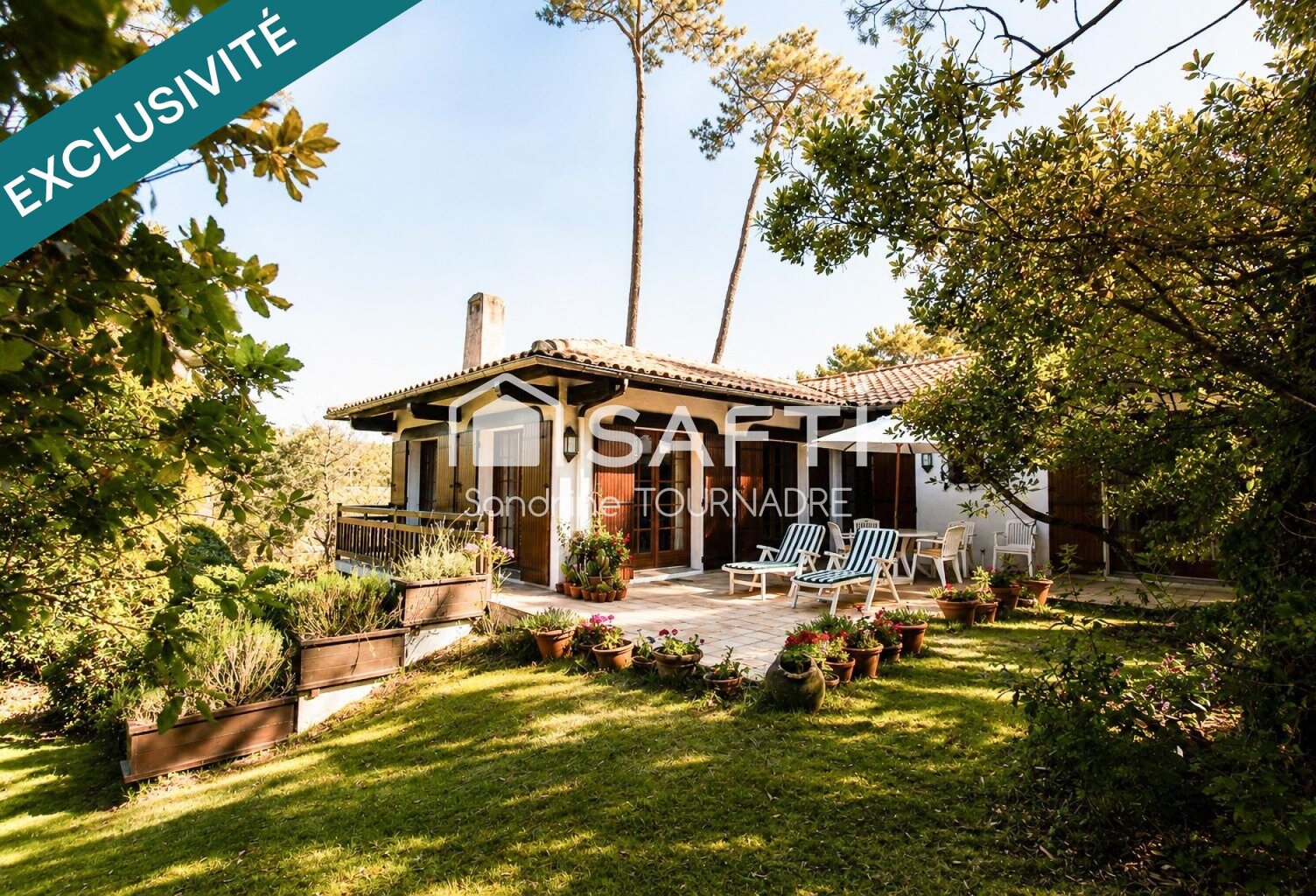 CAP FERRET  GRAND PIQUEY | Authentique villa Gaume à deux pas du Bassin — photo 1