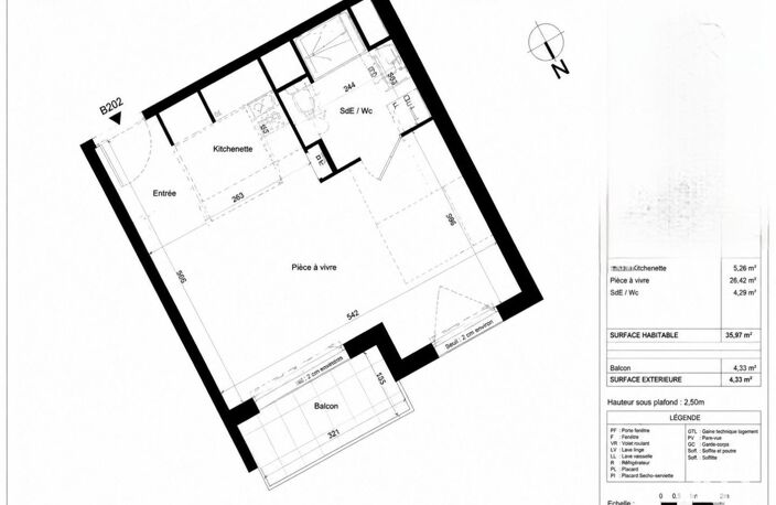 Vente Appartement 1 pièce — photo 3