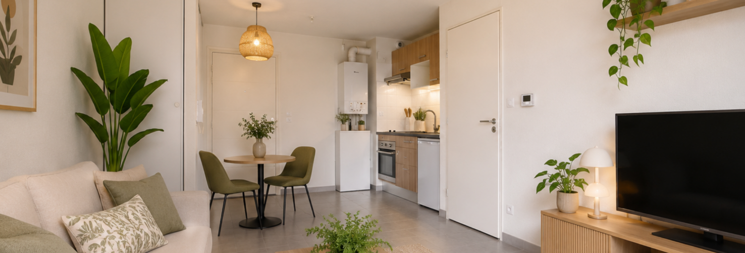 Appartement 2 Pièces 38 m² à vendre à Seysses (31600)