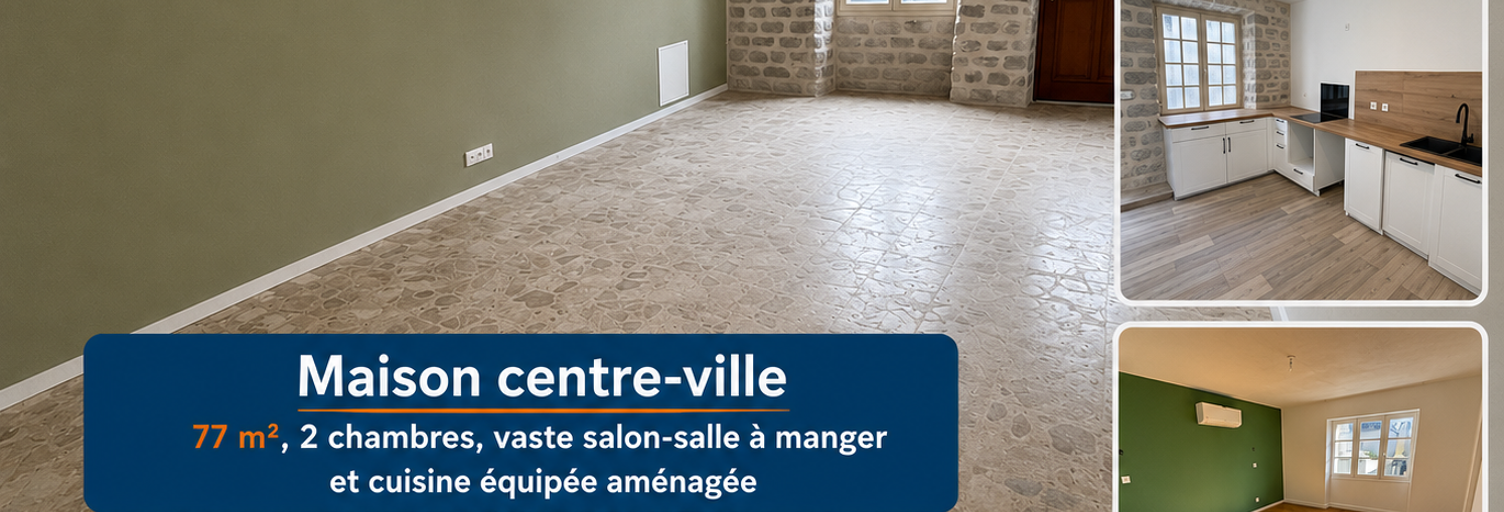 Maison 4 Pièces 77 m² à vendre à Châteauroux (36000)