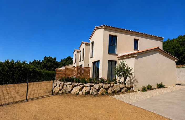 Bastelicaccia : maison neuve T4 à vendre avec garage secteur — photo 4