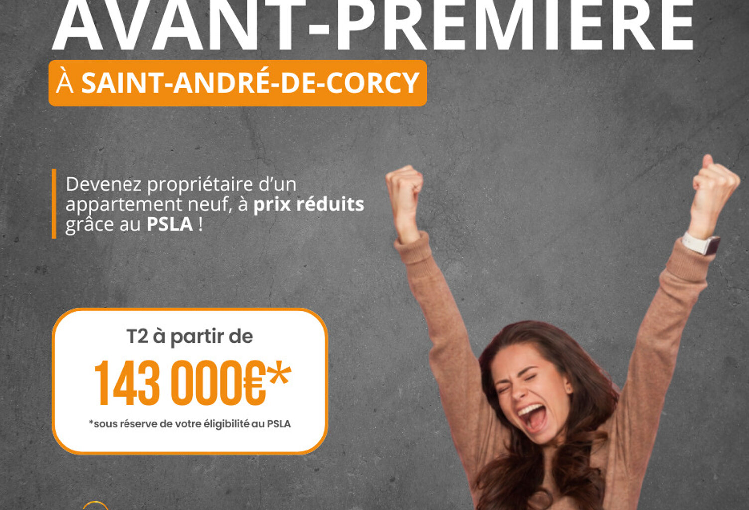 Vente programme neuf T2, T3, T4 45 à 76 m² Saint-André-de-Corcy (01390) — photo 1