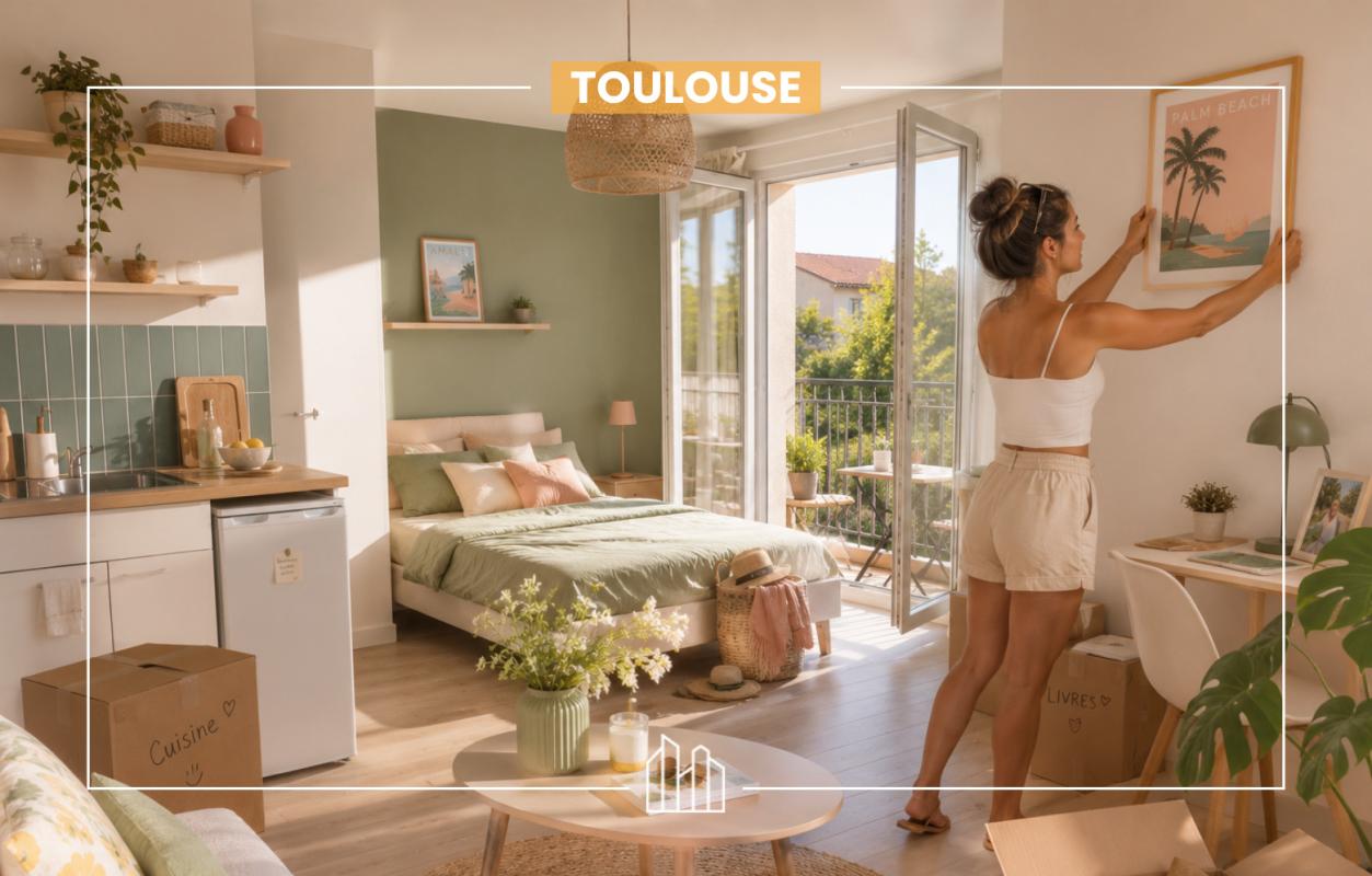 Appartement  T1 à vendre Toulouse 31400