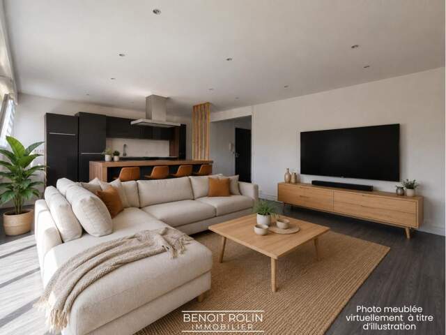 Appartement F3 de 67 m² – Grand balcon plein sud – Idéal investissement locatif - au Mans (72) — photo du bien