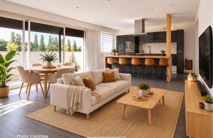 Appartement F3 de 67 m² – Grand balcon plein sud – Idéal investissement locatif - au Mans (72) — photo 2