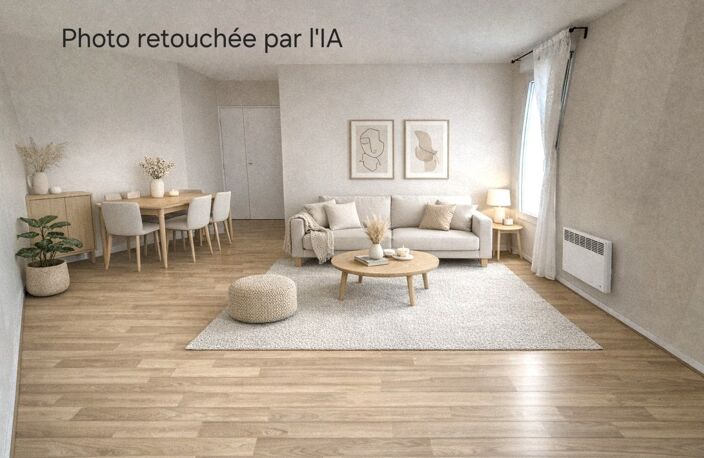 Appartement T3, cave et une place parking — photo 4