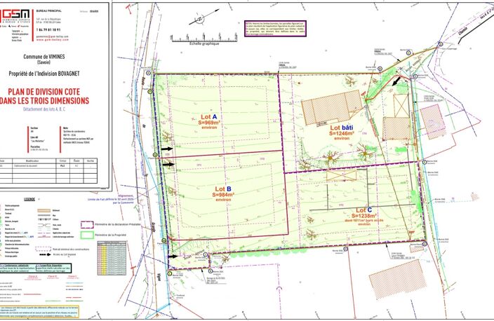 Terrain à vendre de 984,00 m² VIMINES (73) — photo 3