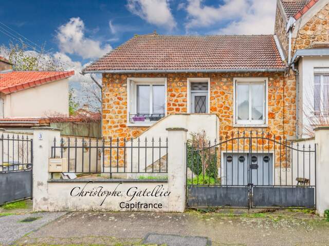 Centre Ville - Meulière - 2 chambres - grande pièce en demi sous-sol - Jardin – Garage / Atelier – Aucun travaux ! — photo du bien