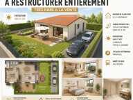 A 15 mn de Villefranche -  TAPONAS (69220 ) - TRES RARE – BÂTI À RESTRUCTURER ENTIÈREMENT – FORT POTENTIEL — photo 2