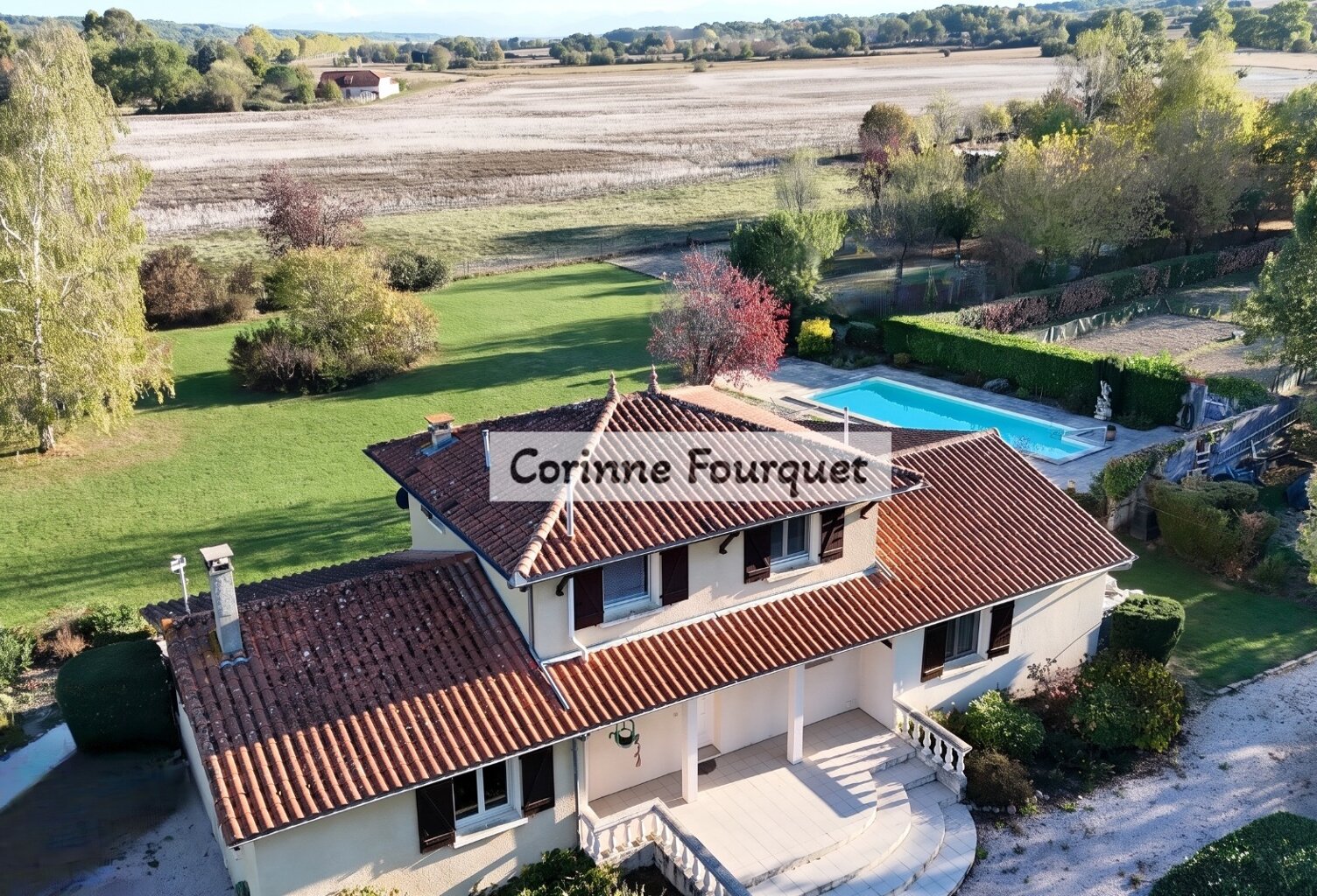 Maison à vendre avec piscine 8 mn de Marciac DPE C/C — photo 1