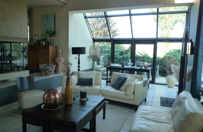 ARCY SAINTE RESTITUE (02) belle maison d'architecte de 291 m2 sur un terrain de 7000 m2 — photo 4