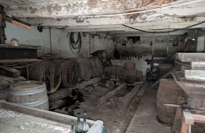PLOUAY EN CAMPAGNE BÂTIMENT EN PIERRE SOUS ARDOISE ET BAC ACIER DE 75M² PARCELLE DE 380M² — photo 4