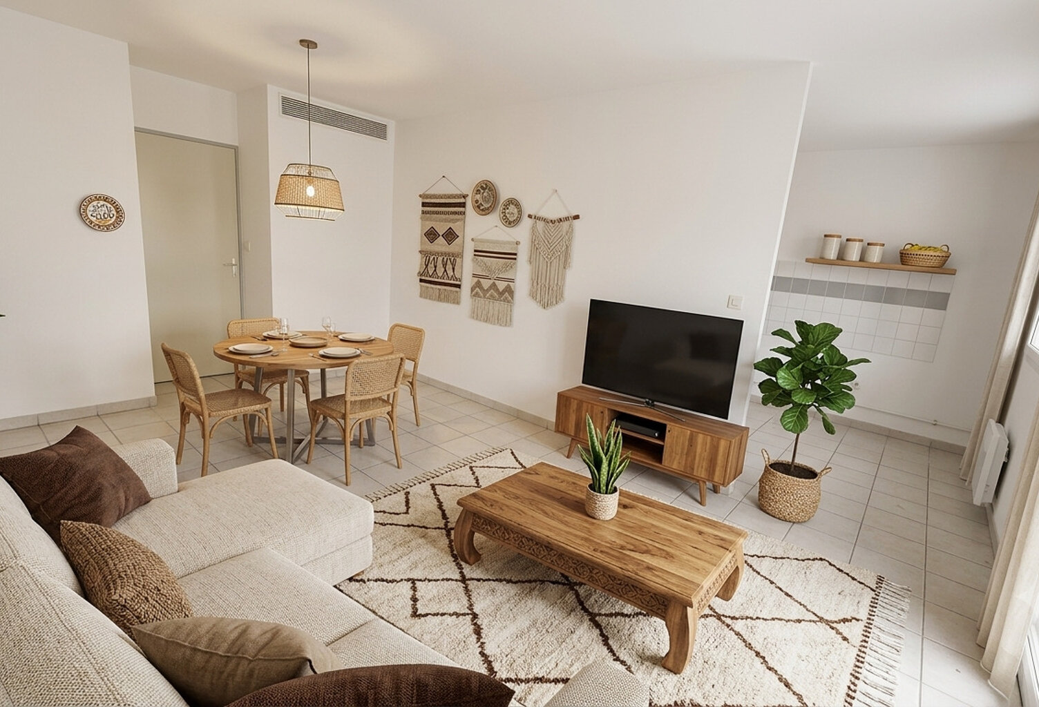 Appartement T2 avec terrasse – Résidence sécurisée — photo 1