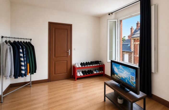 Appartement T2 de caractère de 24,5 m² – Dernier étage – Proche gare de Creil — photo 2