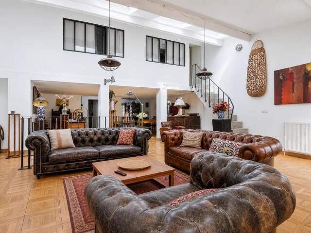 Loft de 200 m²/ Triple séjour/ Jardin / 2 parking / Bas Plateau — photo du bien