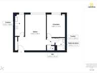 Appartement 2 pièces de 50 m² - Ascenseur et cave - Rue Ordener, Paris — photo 4