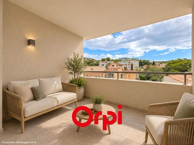 Bandol Centre : Appartement T2 avec terrasse et parking — photo du bien