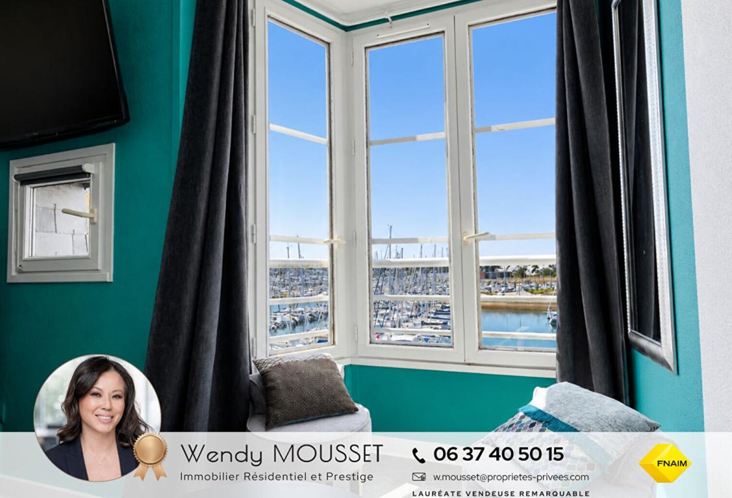 Charmant T3 en duplex · Vue sur le port et l'océan · Au coeur du Port du Crouesty · ARZON — photo 1