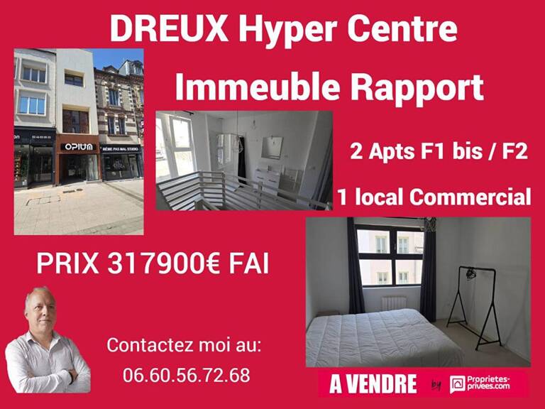 Immeuble rapport Dreux 28 Gde Rue emplacement N°1 — photo 1
