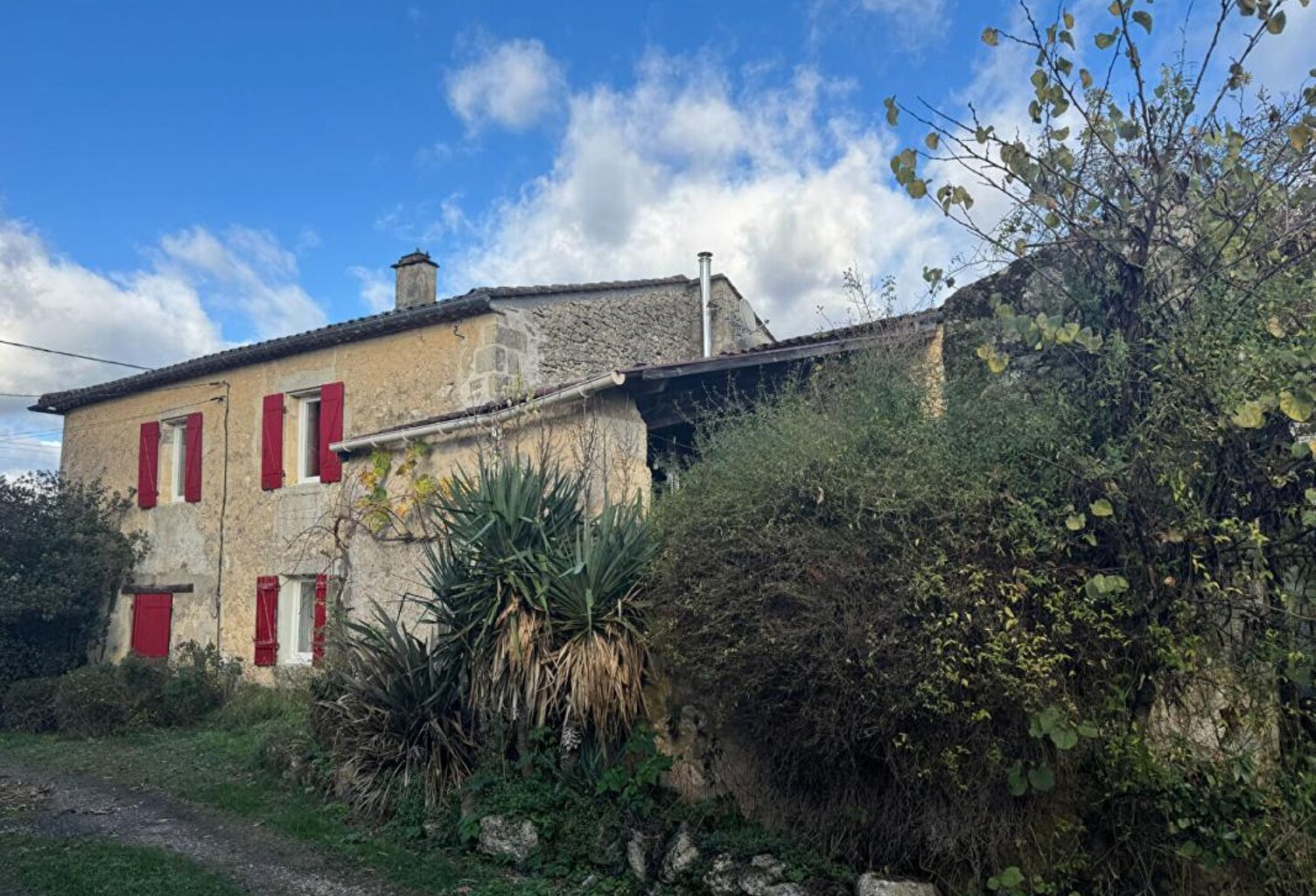 maison en pierre avec dépendance — photo 1