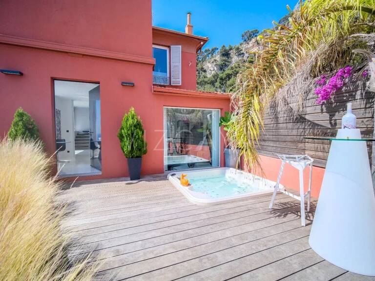Vente Villa Villefranche basse Corniche,  vue mer panoramique — photo 1